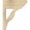 Ekena Millwork Funston Slat Rough Sawn Outlooker, Douglas Fir, 8"W x 18"D x 22"H OUT08X18X22FST06RDF - alternate 2